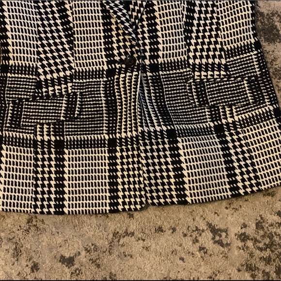 Talbots Houndstooth Vest Size 10 - Picture 5 of 6